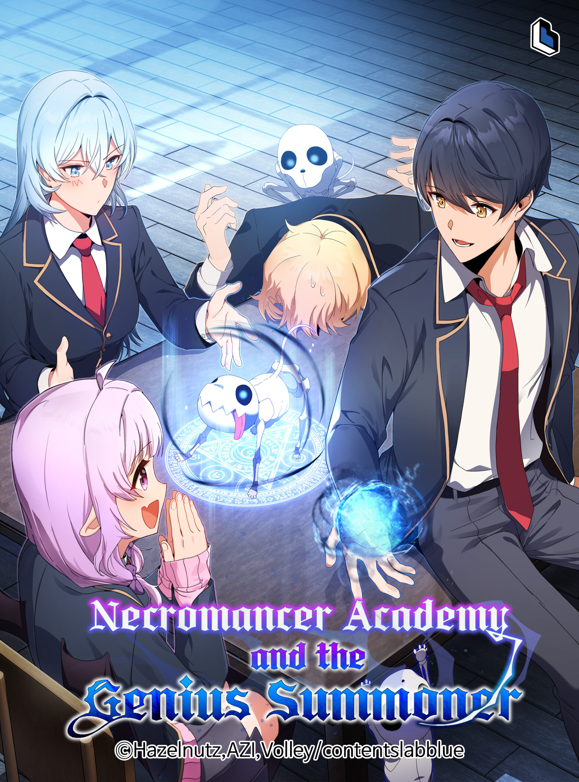 Necromancer Academy and the Genius Summoner – Contents Lab. Blue